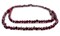 The Bead Chest Faceted Round Almandine Garnet Beads 5mm Purple Gemstone 14 Inch Strand